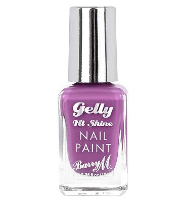 Barry M Gelly Hi Shine Nail Paint Orchid 10ml