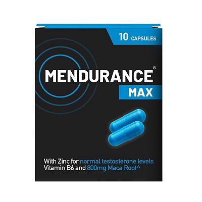 Mendurance Max Supplement For Men 10 Capsule Pack