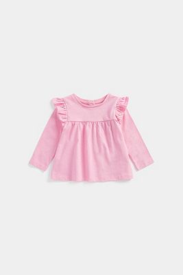 MG FRILL SLEEVE/PINK 5 - 6 years