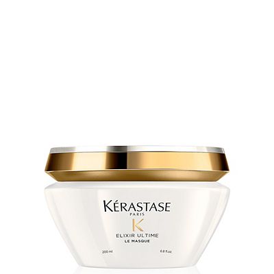 Krastase Elixir Ultime Hair Mask, Oil-infused Shine Treatment, For Dull Hair, With Five Precious Oils 200ml