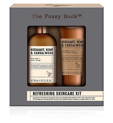 Baylis & Harding The Fuzzy Duck Bergamot, Hemp & Sandalwood Men’s Luxury Skincare Duo Gift Set