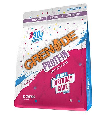 Grenade Protein Powder Birthday Cake - 2kg