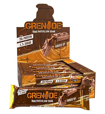 Grenade Carb Killa High Protein Bar Fudged up - 60g x 12 bars
