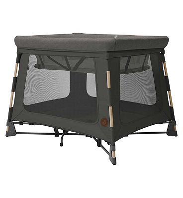 Maxi-Cosi Swift 3-in-1 Bassinet, Travel Cot and Playpen Beyond Graphite