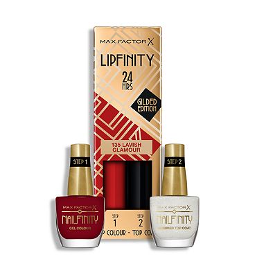 Max Factor Limited Edition Red Lip & Nail Bundle