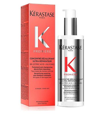Krastase Premire Decalcifying Repairing Pre-Shampoo Hair Treatment for Damaged Hair with Pure Citric Acid and Glycine 250ml