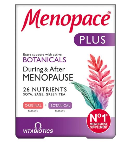 Vitabiotics Menopace Plus - 56 Tablets