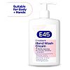 E45 Emollient Hand and Body Wash Cream for Dry Skin and Eczema 250ml