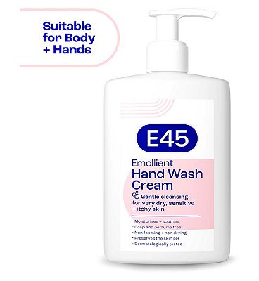 E45 Dermatological Emollient Wash Cream 250ml