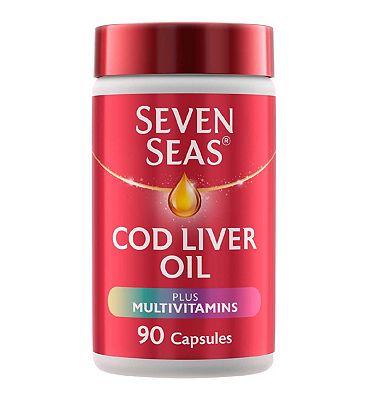 Seven Seas One-A-Day Pure Cod Liver Oil plus Multivitamins - 90 capsules