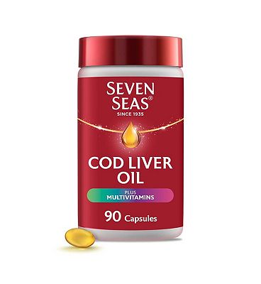 Seven Seas One-A-Day Pure Cod Liver Oil plus Multivitamins - 90 capsules