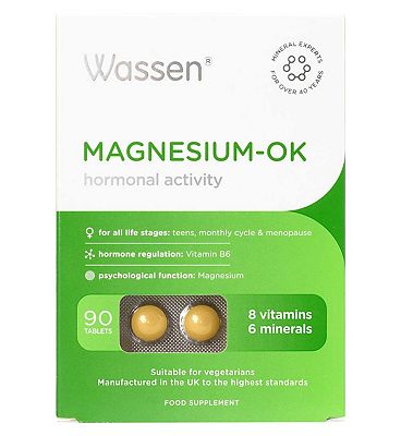 Wassen Magnesium-Ok 90 Tablets, 90 Tabs