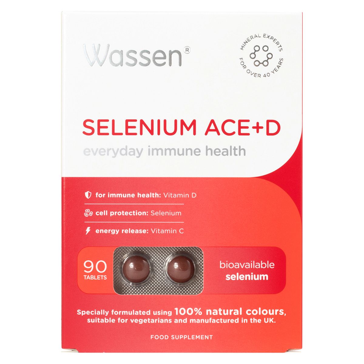 Wassen Selenium Ace+D 90 Tablets