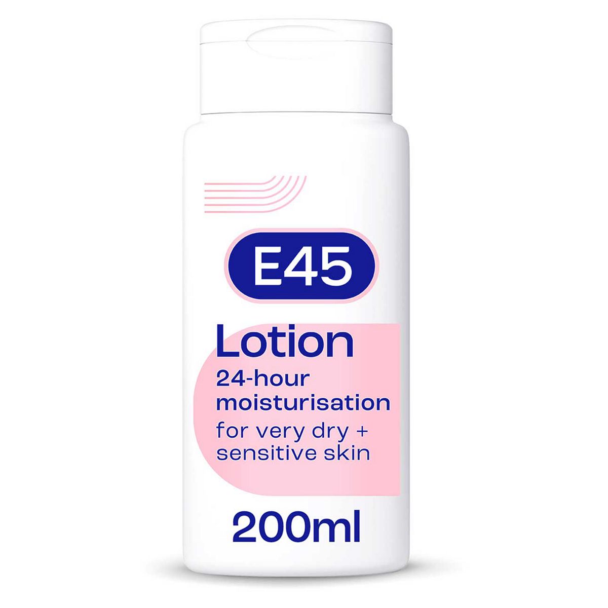 E45 Moisturising Body Lotion For Long-Lasting Hydration Very Dry & Sensitive Skin200 ml, 200ml