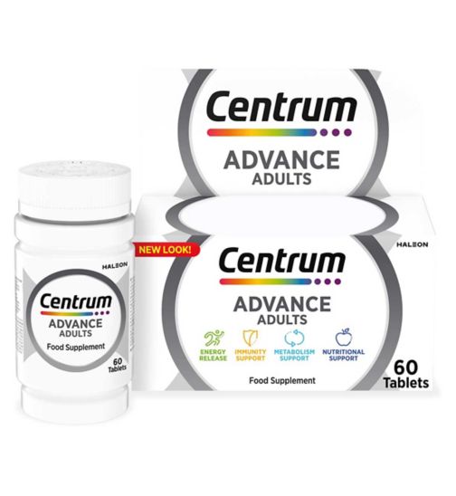 Centrum Advance Multivitamins & Minerals, 60 Tablets