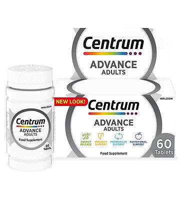 Centrum Advanced Multivitamins - 60 Tablets