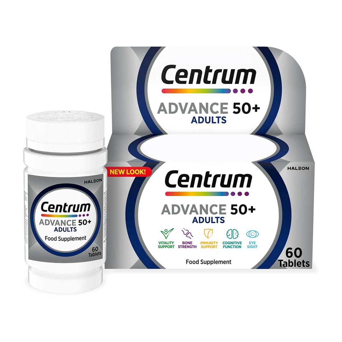 Centrum Advance 50+ Multivitamins & Minerals, 60 Tablets