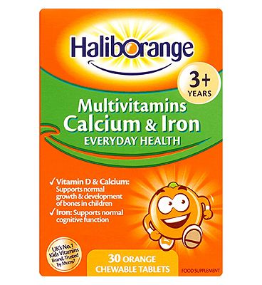 Haliborange Multivitamins, Calcium  Iron - 30 Tablets
