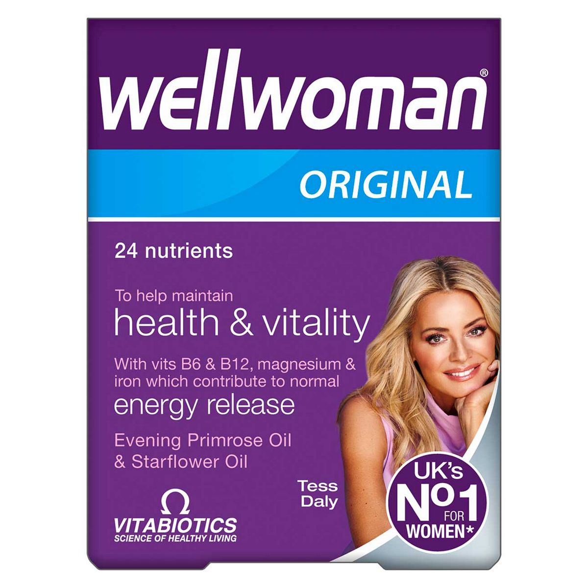 Vitabiotics Wellwoman Original - Multivitamin Supplement - 30 Capsules