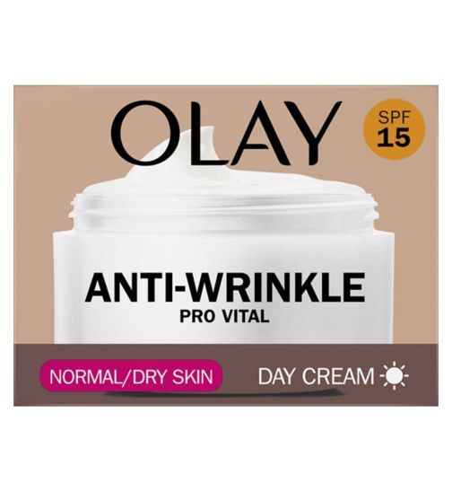 Olay Anti-Wrinkle Pro Vital Anti-Ageing Day Moisturiser SPF15 50ml