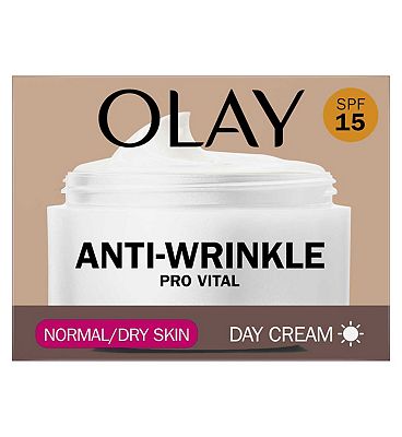 Olay Anti-Wrinkle Pro Vital Anti-ageing Moisturiser Day Cream SPF15 50ml