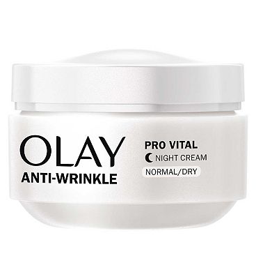 Olay Anti-Wrinkle Pro Vital Anti-ageing Moisturiser Night Cream 50ml