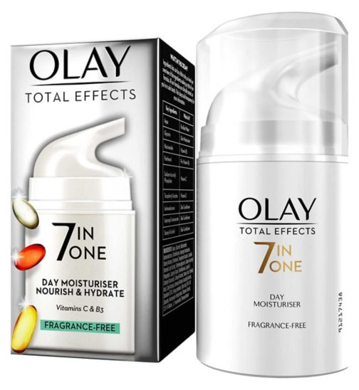 Olay Total Effects Anti-Ageing 7in1 Fragrance Free Moisturiser 50ml