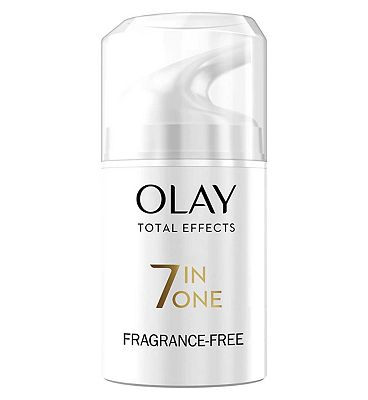 Olay Total Effects Day Moisturiser Fragrance Free 7-in-1 Anti-Ageing 50ml