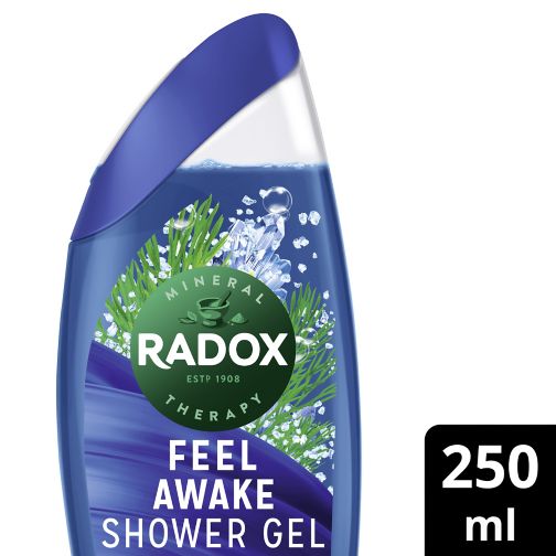 Radox Mineral Therapy Feel Awake 2-in-1 Shower Gel & Shampoo 250 ml
