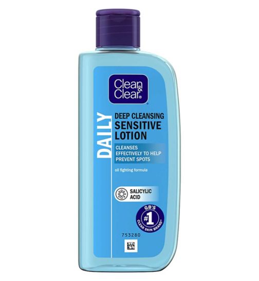 Clean & Clear Deep Cleansing Lotion For Sensitive Skin 200ml