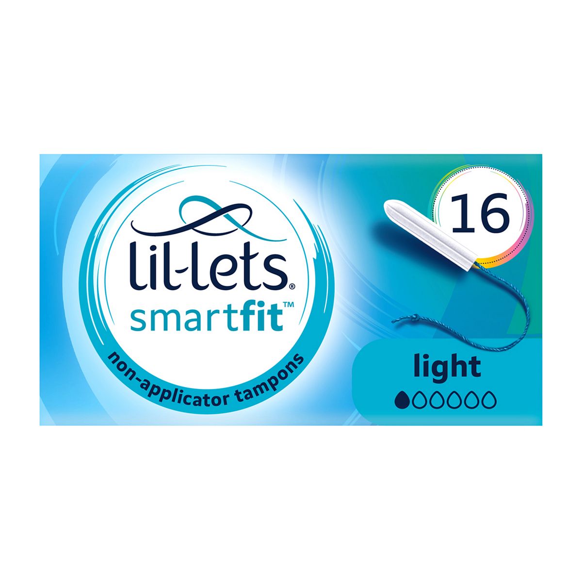 Lil-Lets Non-Applicator Tampons (Smartfit™) – Lite 16 Pack