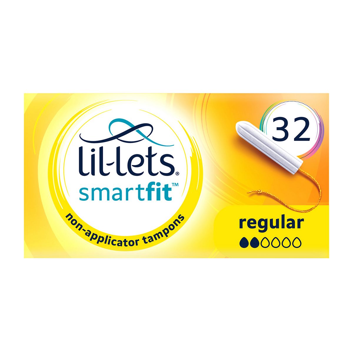 Lil-Lets Non-Applicator Tampons (Smartfit™) – Regular 32 Pack