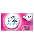 Lil-Lets Non-Applicator Tampons Super 16 Pack - Boots