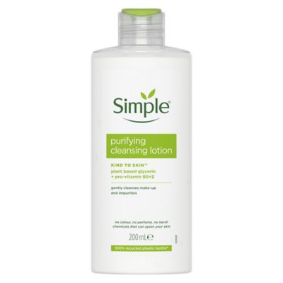 Simple Kind to Skin Purifying Cleansing Lotion 200 ml (2)