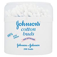 Johnson's Baby Cotton Buds 200 drum
