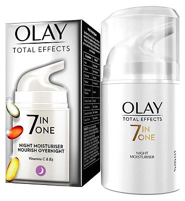 Olay Total Effects 7-in-1 Anti-Ageing Firming Moisturiser Night Cream 50ml