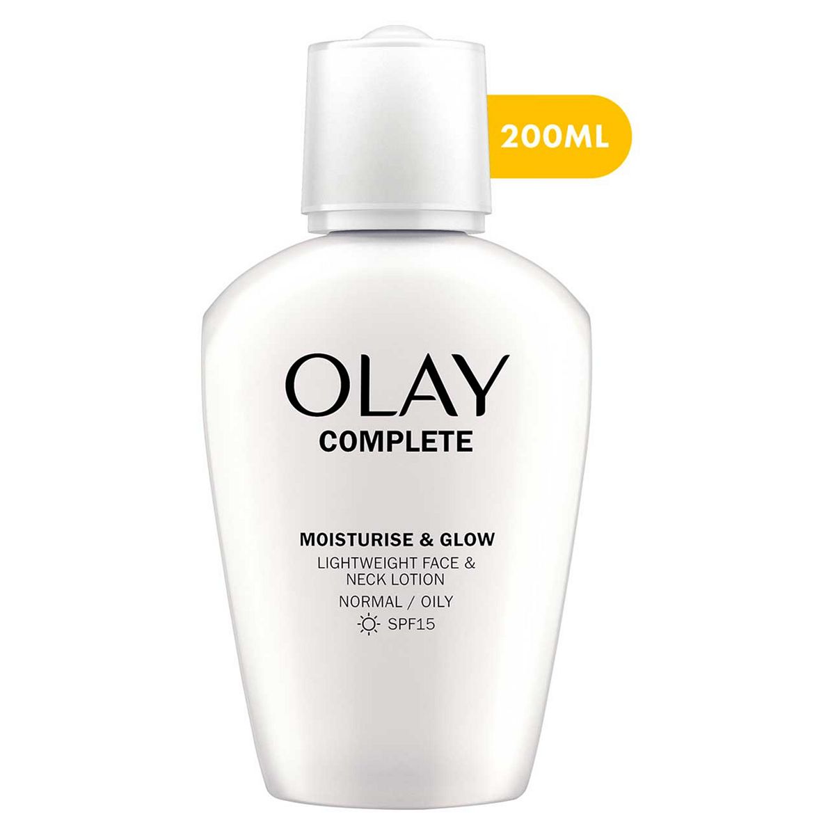 Olay Complete Lightweight 3In1 Moisturiser Day Fluid Spf15 Normal Oily, 200ml