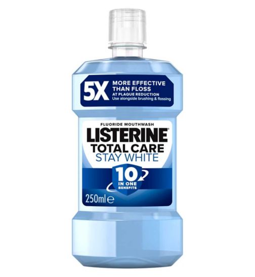 LISTERINE® Total Care Stay White Mouthwash 250ml