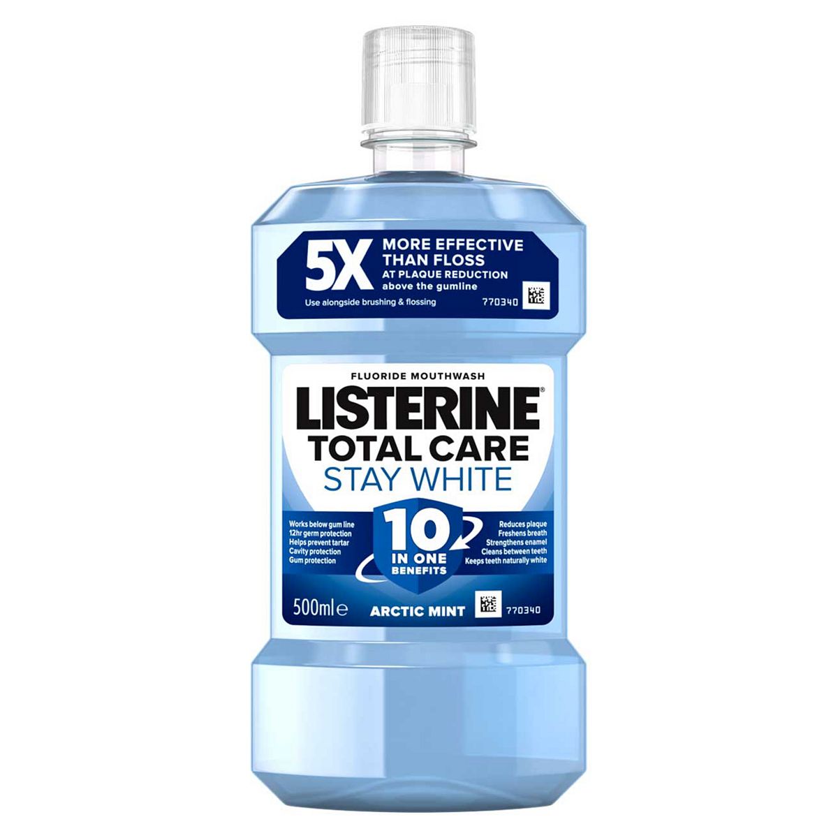 Listerine ® Total Care Stay White Mouthwash 500Ml