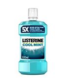 Listerine Essentials Cool Mint Mouthwash 500ml