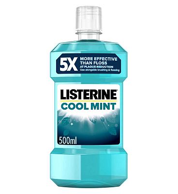 Listerine Essentials Cool Mint Mouthwash 500ml
