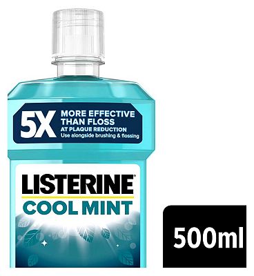 Listerine Essentials Cool Mint Mouthwash 500ml