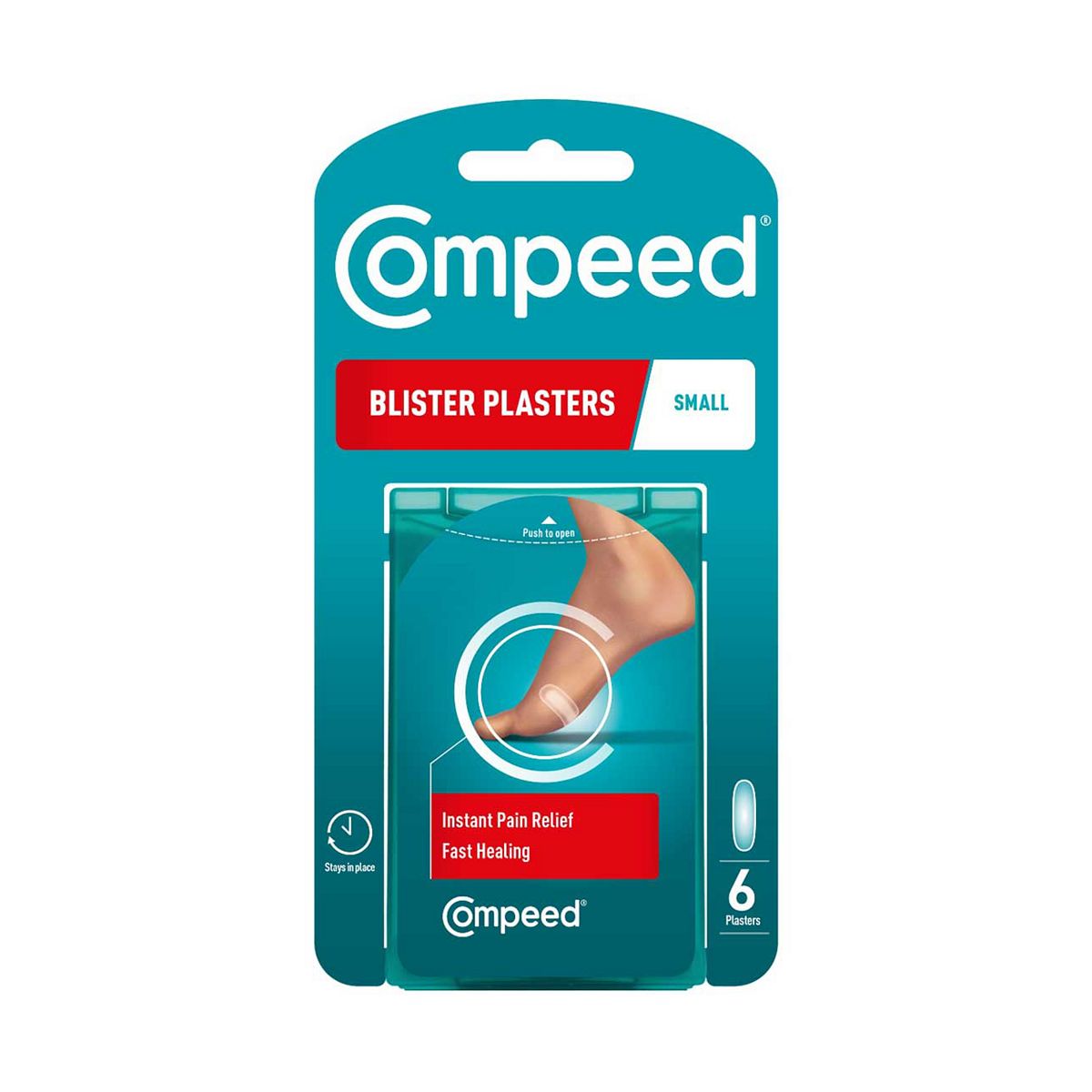 Compeed 6 Small Hydrocolloid Blister Plasters, Pack