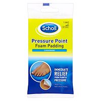Scholl Pressure Point Foam Padding - 1 Sheet