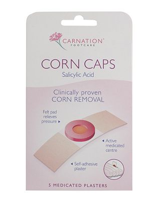 Click to view product details and reviews for Carnation Corn Caps 5 Medicated Plasters.