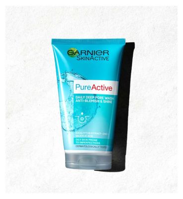 Garnier Pure Active Anti-Blackhead Deep Pore Face Wash Oily Skin 150ml (2)