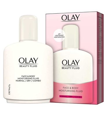 Olay Beauty Fluid Face And Body Moisturiser 200ml