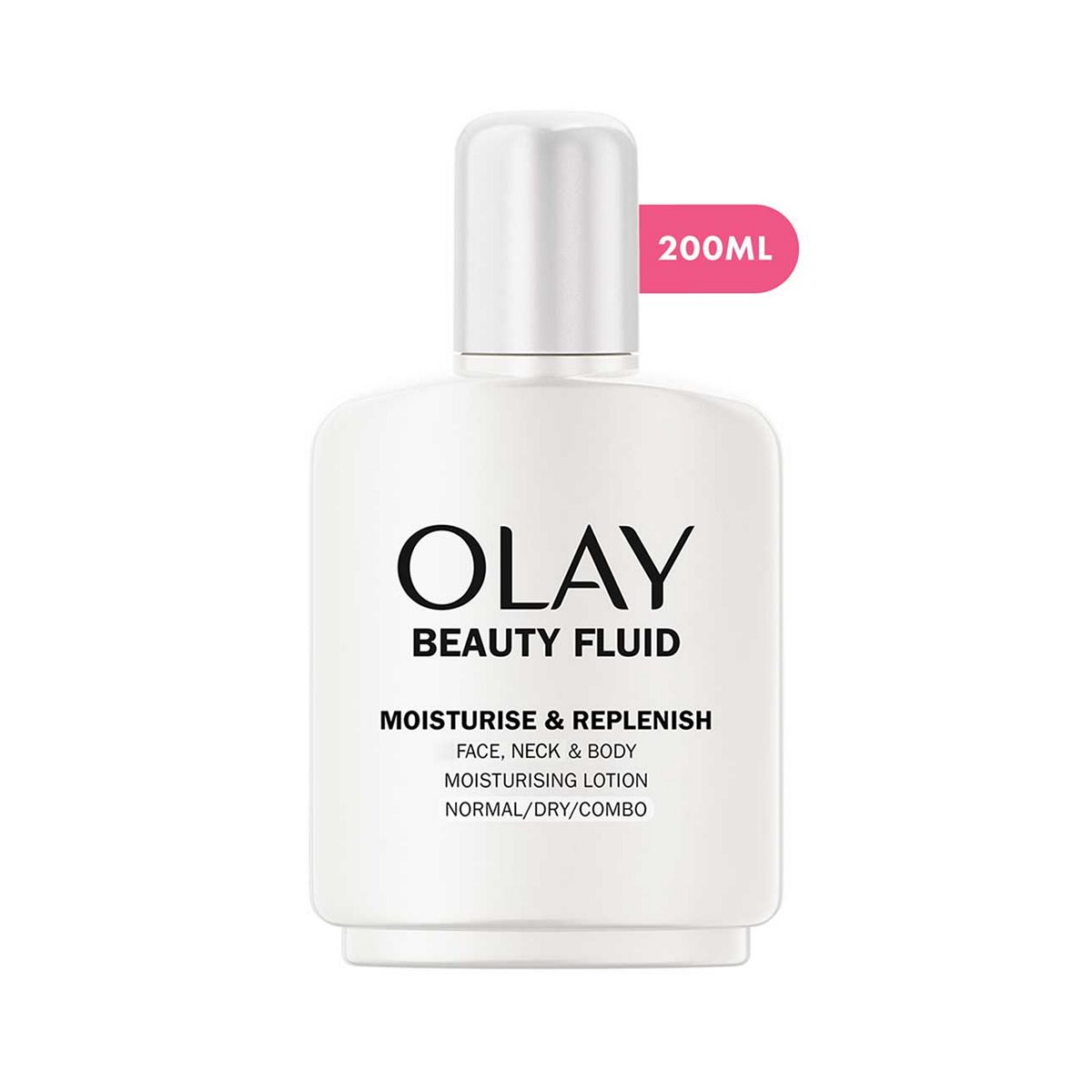 Olay Beauty Fluid Face And Body Moisturiser200 ml, 200ml