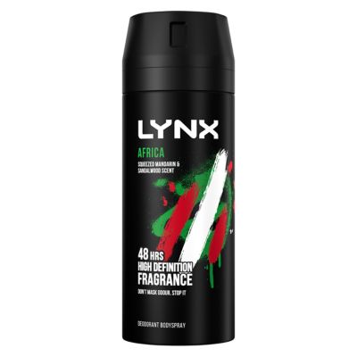 Lynx Africa 48h fresh Bodyspray Deodorant Aerosol 150ml