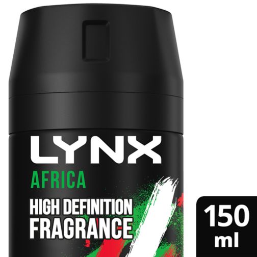 Lynx Aerosol Bodyspray Africa 48h Deodorant 150ml